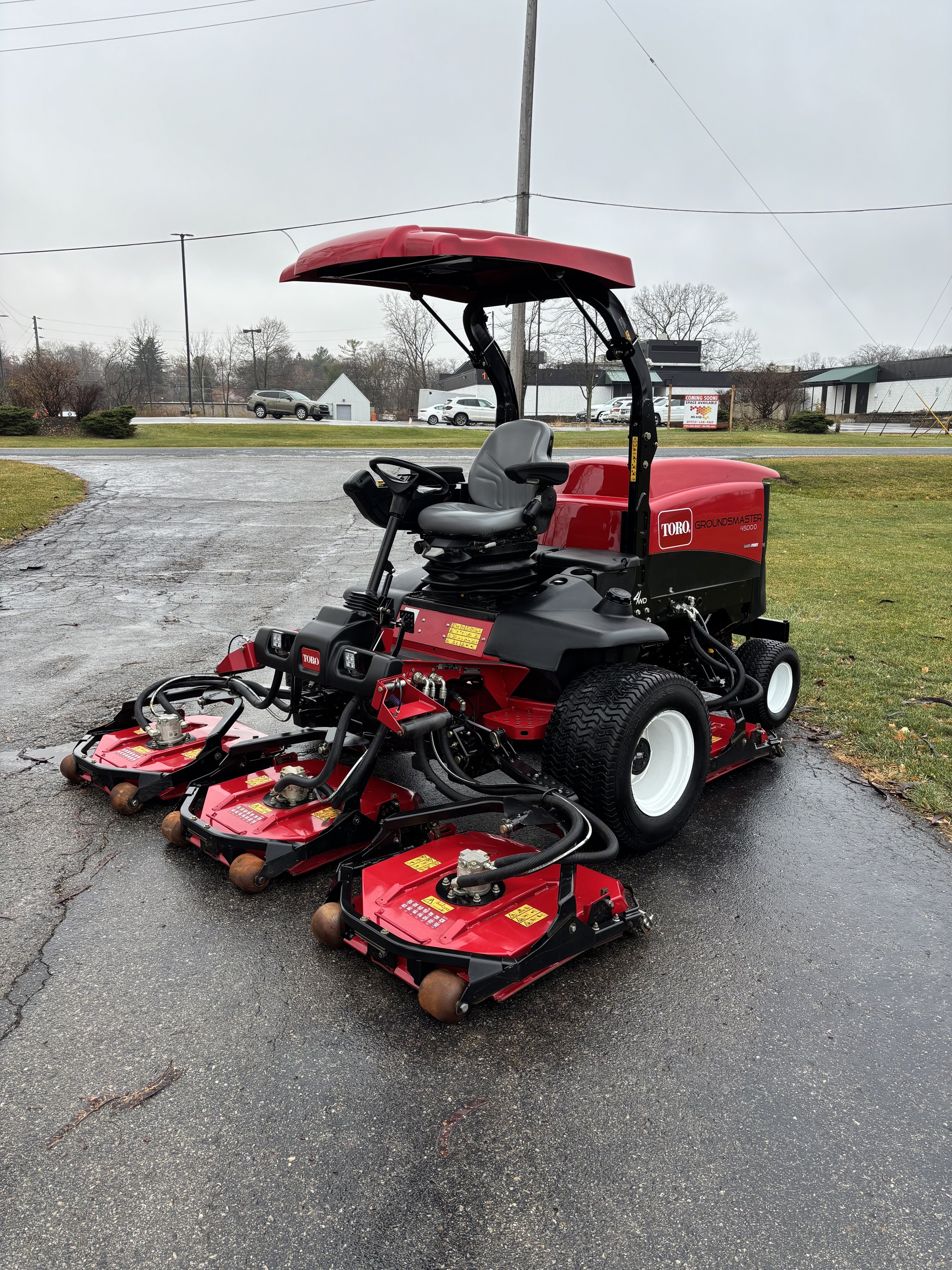 2020 Toro Groundsmaster 4500-D Rotary Contour Mower AWD